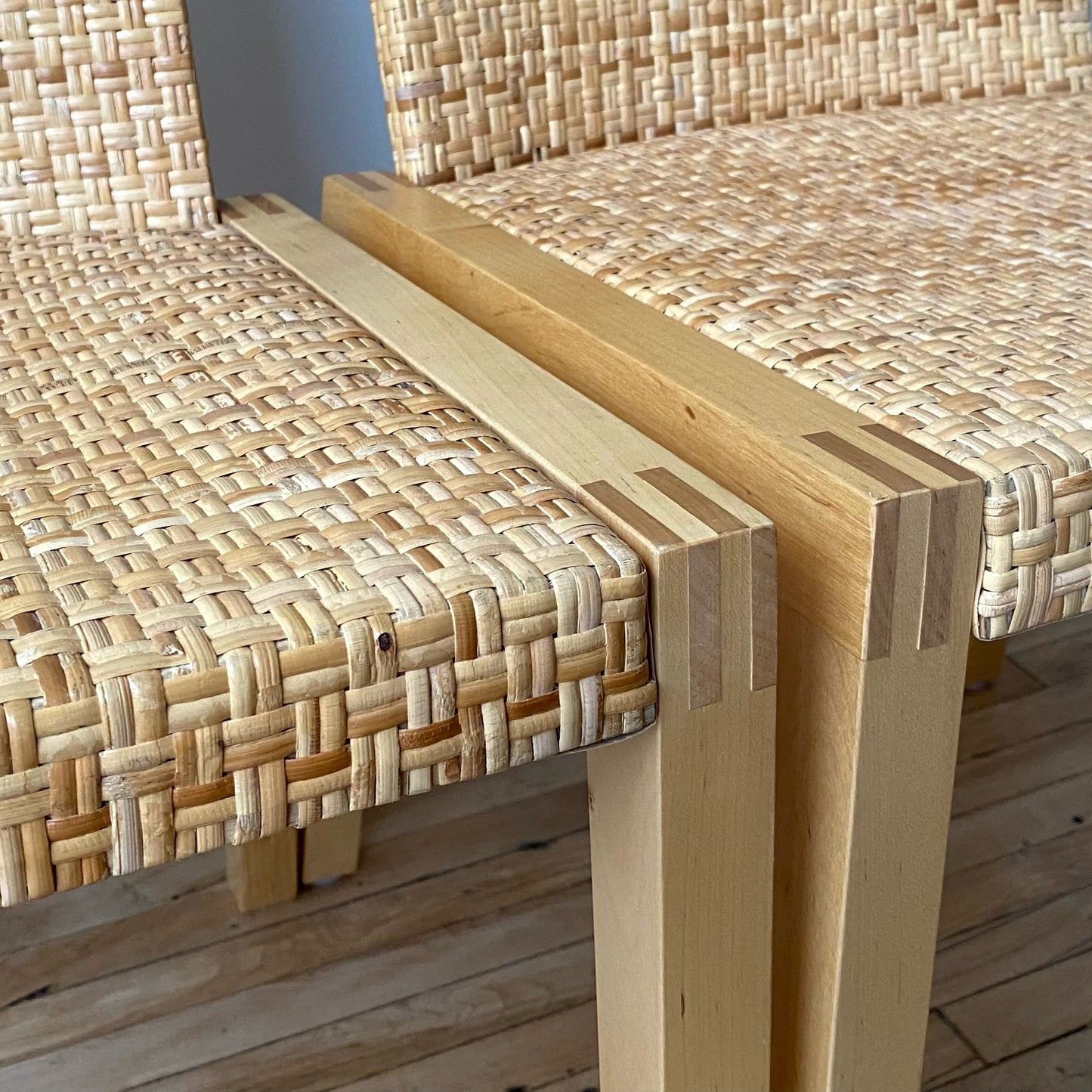Minimalist Modern Rattan Dining Chair (Single)